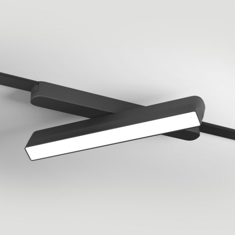 DK5363-BK Светильник для трека Air, серия Linear 2700-6500 со светодиодом, L230*W26*H60мм, 48V DC, 9W, RA?90, 120°, 2700-6500K, IP20, черный, алюминий DK5363-BK Светильник для трека Air, серия Linear 2700-6500 со светодиодом, L230*W26*H60мм, 48V DC, 9W, RA?90, 120°, 2700-6500K, IP20, черный, алюминий