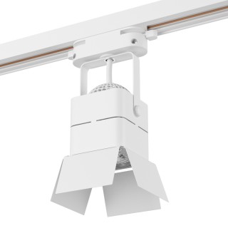 DK6012-WH Трековый светильник IP 20, 50 Вт, GU10, белый, алюминий-foto2