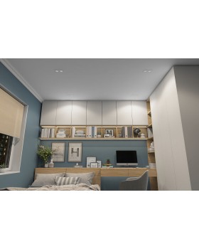 DK3072-WH Встраиваемый светильник, IP 20, 10 Вт, GU5.3, LED, белый/белый, пластик-foto2