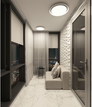 DK6516-WH Накладной светильник со встроенным светодиодом, 50W, IP 20, 3000K - 6500K, управление пульт Д/У (в комплекте) и Wi-Fi 2,4 Ггц. Эко система Tuya Smart, Яндекс.Алиса, белый, металл, полимер-foto6