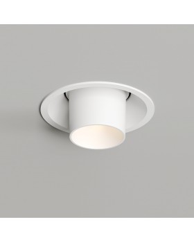 DK3126-WH Встраиваемый светильник, IP20, до 15 Вт, LED, GU5,3, белый, пластик