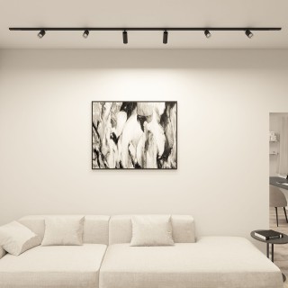 DK6060-BK Трековый светильник IP 20, 15 Вт, GU10, черный, алюминий-foto5