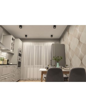 DK3080-BK+WH Светильник накладной IP 20, 10 Вт, GU5.3, LED, черный/белый, пластик-foto2