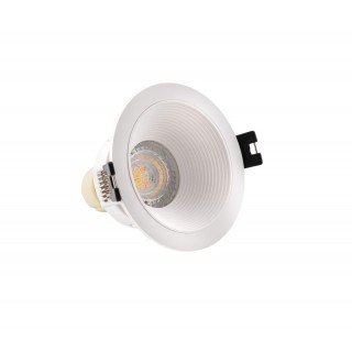 DK3027-WH Встраиваемый светильник, IP 20, 10 Вт, GU5.3, LED, белый, пластик-foto3