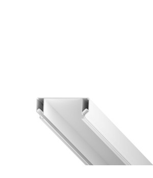 DK5850-WH Профиль Flod для создания декоративных ниш в натяжном потолке, алюминий, белый