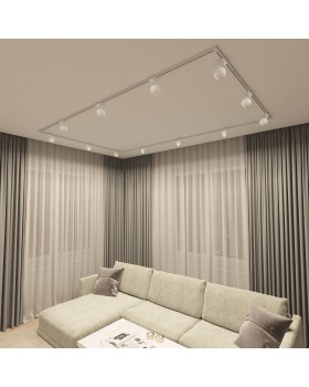 DK6070-WH Трековый светильник IP 20, 15 Вт, GU10, белый, алюминий-foto6