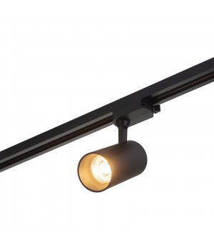 DK6030-BK Трековый светильник IP 20, 24 Вт, LED 3000, черный, алюминий