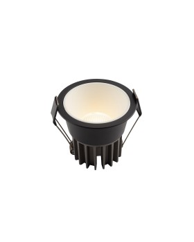 DK4500-BW Встраиваемый светильник, IP 20, 12 Вт, LED 3000, черно-белый, алюминий