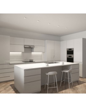 DK3126-WH Встраиваемый светильник, IP20, до 15 Вт, LED, GU5,3, белый, пластик-foto4