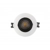 DK3020-WB Встраиваемый светильник, IP 20, 10 Вт, GU5.3, LED, белый/черный, пластик