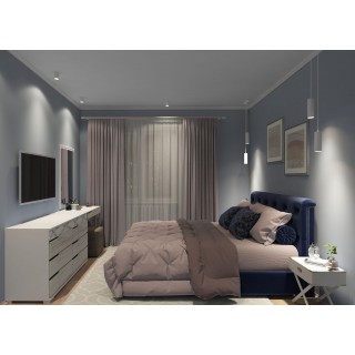 DK2055-WH Подвесной светильник, IP 20, 50 Вт, GU10, белый, алюминий-foto7