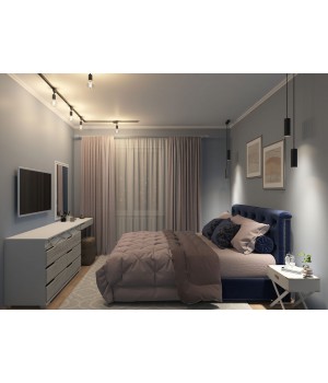 DK6207-BK Трековый светильник IP 20, 60 Вт, E27, черный-foto8