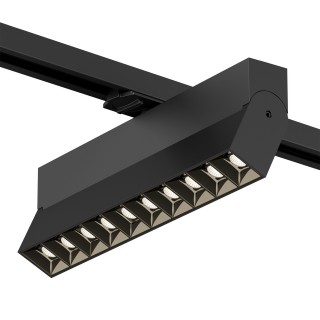 DK6636-BK Поворотный однофазный трековый светильник EDDER со светодиодом L271mm 220V 20W 30° 3000K IP20 черный алюминий-foto2