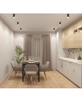 DK2011-BK Светильник накладной IP 20, 50 Вт, GU10, черный, алюминий-foto4