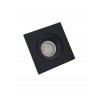 DK2019-BK Встраиваемый светильник, IP 20, 50 Вт, GU10, черный, алюминий