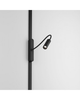 DK5343-BK Светильник для трека Air, серия Spot 4000 со светодиодом, ?26*495мм, 48V DC, 2W, RA?90, 24°, 4000K, IP20, черный, алюминий DK5343-BK Светильник для трека Air, серия Spot 4000 со светодиодом, ?26*495мм, 48V DC, 2W, RA?90, 24°, 4000K, IP20, черный, алюминий