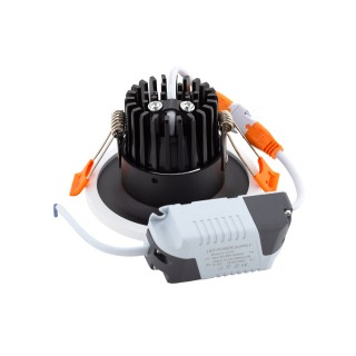 DK4003-BK Встраиваемый светильник, IP 20, 5 Вт, LED 3000, черный, алюминий-foto3