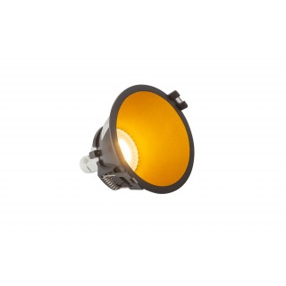 DK3026-BG Встраиваемый светильник, IP 20, 10 Вт, GU5.3, LED, черный/золотой, пластик-foto15