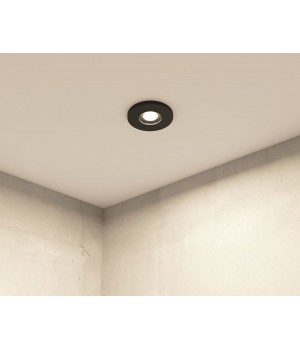 DK2036-BK Встраиваемый светильник влагозащ., IP 44, до 15 Вт, GU10, LED, черный, алюминий-foto6