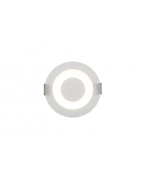 DK2500-WH Встраиваемый светильник, IP 20, 5 Вт, LED 3000, белый, алюминий-foto2