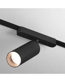 DK5311-BK Светильник для трека Air, серия Spot 3000 со светодиодом, ?50*H160мм, 48V DC, 12W, RA?95, 24°, 3000K, IP20, черный, алюминий DK5311-BK Светильник для трека Air, серия Spot 3000 со светодиодом, ?50*H160мм, 48V DC, 12W, RA?95, 24°, 3000K, IP20, черный, алюминий