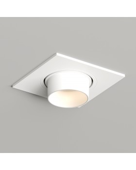 DK3121-WH Встраиваемый светильник, IP20, до 15 Вт, LED, GU5,3, белый, пластик