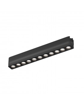 DK5365-BK Светильник для трека Air, серия Grill 2700-6500 со светодиодом, L230*W26*H36мм, 48V DC, 12W, RA?90, 36°, 2700-6500K, IP20, черный, алюминий-foto3