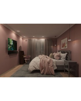 DK4020-BK Встраиваемый светильник IP 20, 6 Вт, LED 3000, черный, алюминий-foto4