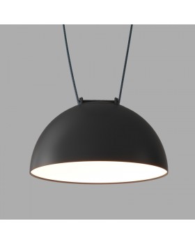 DK5560-BK Cветильник для трека-ремня Belty, серия Flow со светодиодом, D220*H117мм, 48V DC, 24W, RA90, 120°, 4000K, IP20, черный, алюминий-foto2