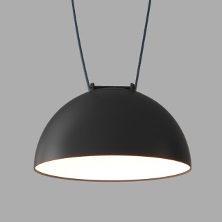 DK5560-BK Cветильник для трека-ремня Belty, серия Flow со светодиодом, D220*H117мм, 48V DC, 24W, RA90, 120°, 4000K, IP20, черный, алюминий-foto2