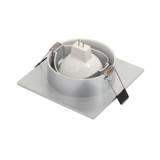 DK3021-CM Встраиваемый светильник, IP 20, 10 Вт, GU5.3, LED, серый, пластик-foto3