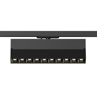 DK6636-BK Поворотный однофазный трековый светильник EDDER со светодиодом L271mm 220V 20W 30° 3000K IP20 черный алюминий-foto3