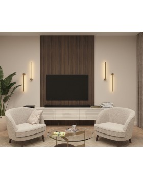 DK5010-SG Бра 600 мм, 3000К, IP20, 5 Вт, матовое золото-foto3