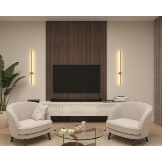 DK5014-SG Бра 1000 мм, 3000К, IP20, 12 Вт, матовое золото-foto3