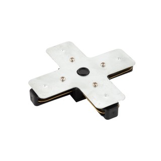 TR1104-BK Соединитель для шинопровода X-образный, черный-foto2