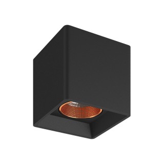 DK3080-BBR Светильник накладной, IP 20, 10 Вт, GU5.3, LED, черный/бронзовый, пластик-foto2