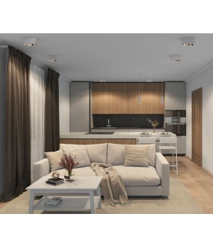 DK3035-WB Светильник накладной IP 20, 10 Вт, GU5.3, LED, белый/черный, пластик-foto9