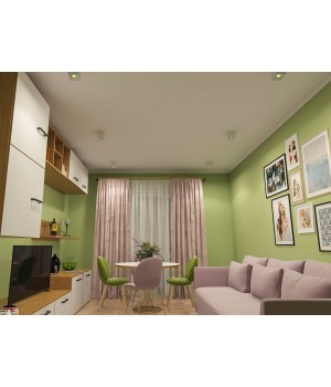 DK3080-WH+GR Светильник накладной IP 20, 10 Вт, GU5.3, LED, белый/зеленый, пластик-foto2