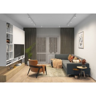 DK6005-WH Трековый светильник IP 20, 50 Вт, GU10, белый, алюминий-foto5