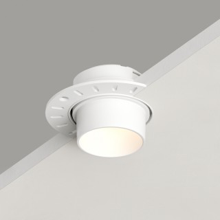 DK3056-WH Встраиваемый светильник под шпатлевку, IP20, до 15 Вт, LED, GU5,3, белый, пластик-foto2