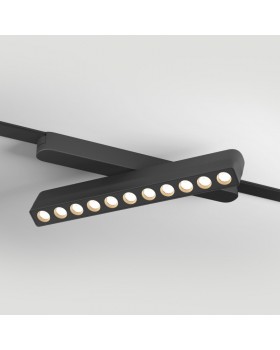 DK5338-BK Светильник для трека Air, серия Grill 4000 со светодиодом, L230*W26*H60мм, 48V DC, 12W, RA?90, 36°, 4000K, IP20, черный, алюминий-foto2