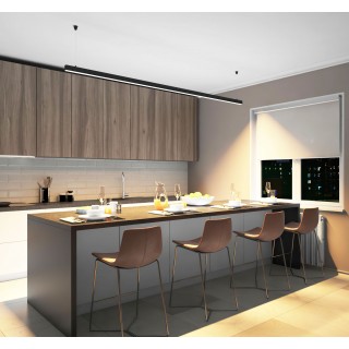 DK9253-BK Линейный светильник 62W 2500mm 3000K, черный-foto5