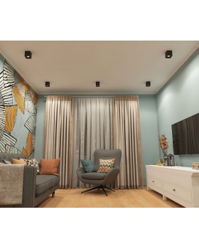 DK3080-BBR Светильник накладной, IP 20, 10 Вт, GU5.3, LED, черный/бронзовый, пластик-foto3