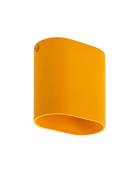 DK2005-YE Светильник накладной IP 20, 50 Вт, GU10, желтый, алюминий-foto2