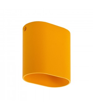 DK2005-YE Светильник накладной IP 20, 50 Вт, GU10, желтый, алюминий-foto2