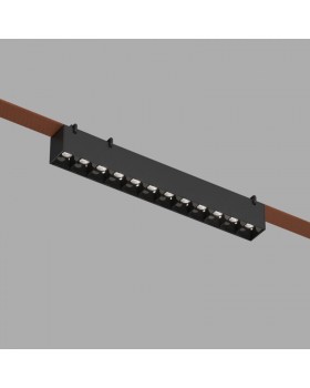 DK5570-BK Cветильник для трека-ремня Belty, серия Grill, со светодиодом, L323*W40*H45, 48V DC, 12W, RA90, 24°, 4000K, IP20, черный, алюминий DK5570-BK Cветильник для трека-ремня Belty, серия Grill, со светодиодом, L323*W40*H45, 48V DC, 12W, RA90, 24°, 4000K, IP20, черный, алюминий