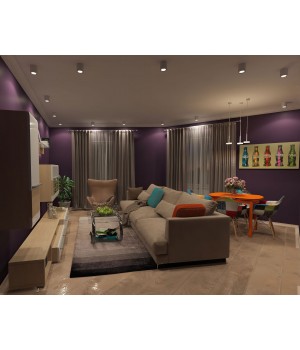 DK2001-WH Светильник накладной IP 20, 50 Вт, GU10, белый, алюминий-foto6