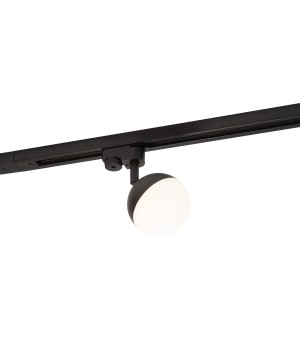 DK6406-BK Трековый светильник IP 20, 7 Вт, LED 3000-4000-6000, черный/белый, пластик-foto2