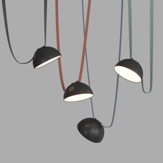 DK5560-BK Cветильник для трека-ремня Belty, серия Flow со светодиодом, D220*H117мм, 48V DC, 24W, RA90, 120°, 4000K, IP20, черный, алюминий-foto3