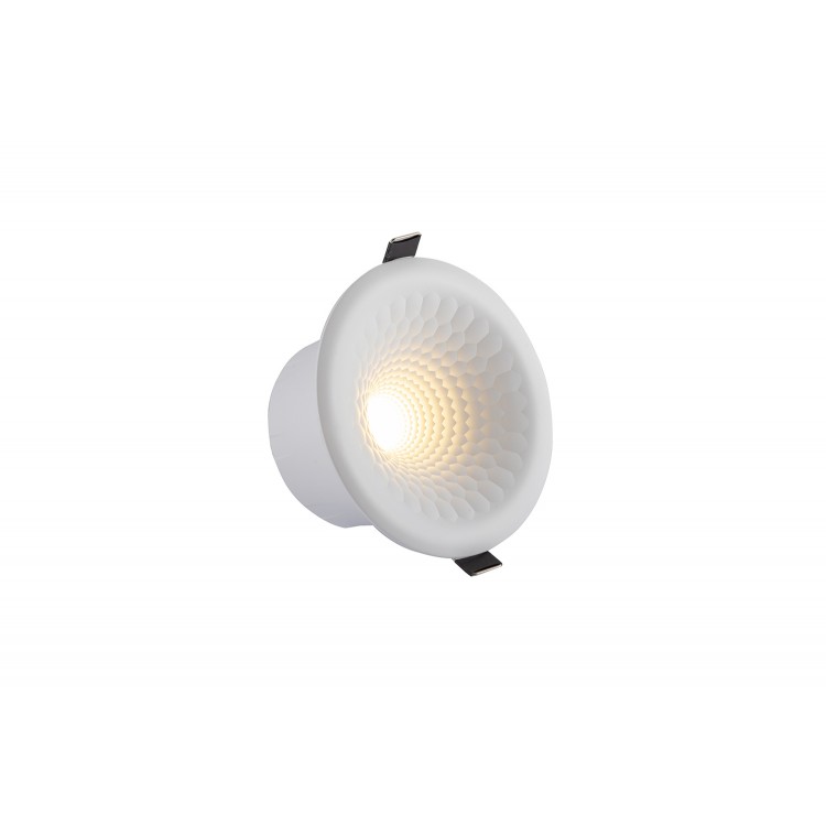 DK3044-WH Встраиваемый светильник, IP 20, 4Вт, LED, белый, пластик